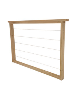 Cadre de corps Dadant monté et filé horizontal inox