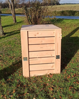Composteur 350 litres en bois Douglas naturel