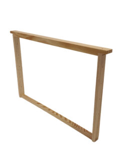 Cadre de corps Dadant monté non filé percé horizontal